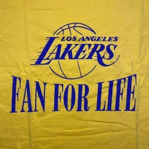 LA Los Angeles Lakers basketball promo shirt - Fan for life - Kobe era